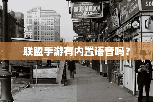 联盟手游有内置语音吗？