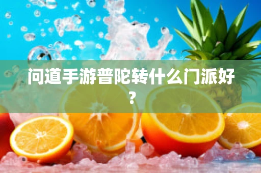 问道手游普陀转什么门派好？