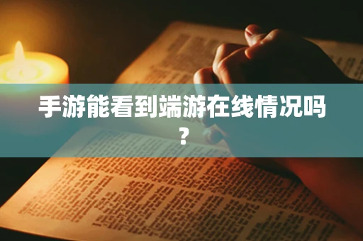 手游能看到端游在线情况吗？