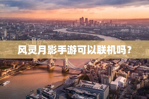 风灵月影手游可以联机吗？