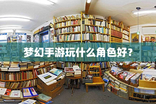 梦幻手游玩什么角色好？