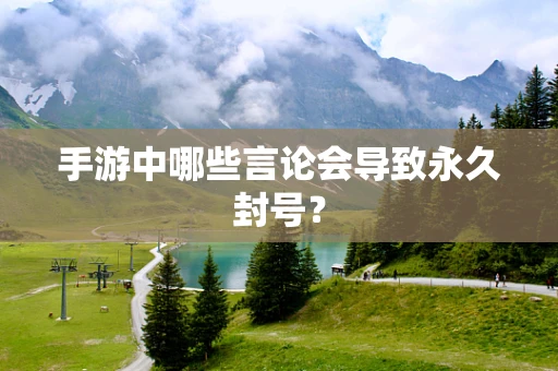 手游中哪些言论会导致永久封号？