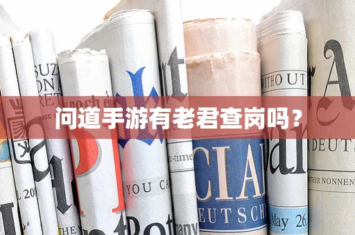 问道手游有老君查岗吗？