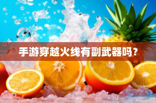 手游穿越火线有副武器吗？