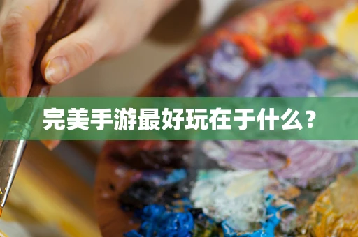 完美手游最好玩在于什么？