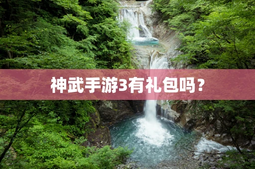 神武手游3有礼包吗？