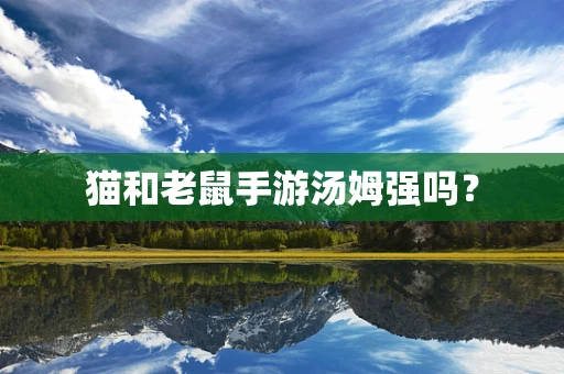 猫和老鼠手游汤姆强吗？