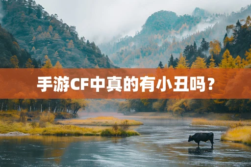 手游CF中真的有小丑吗？