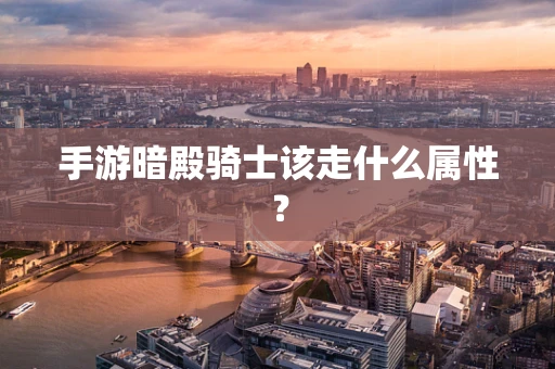 手游暗殿骑士该走什么属性？