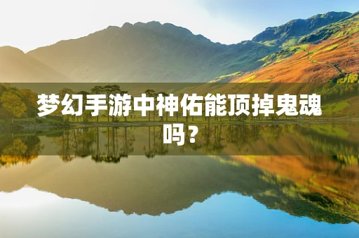 梦幻手游中神佑能顶掉鬼魂吗？