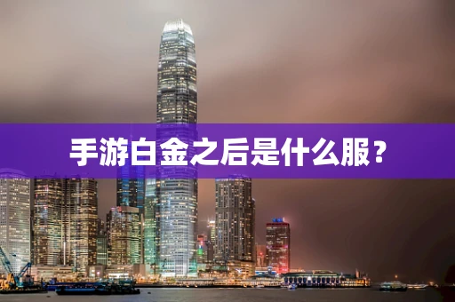 手游白金之后是什么服？