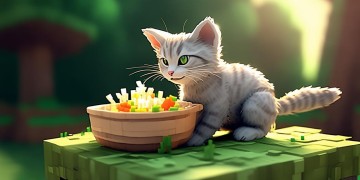 我的世界手游里猫吃什么呢？