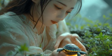 倩女手游甲鱼该带什么宝宝？