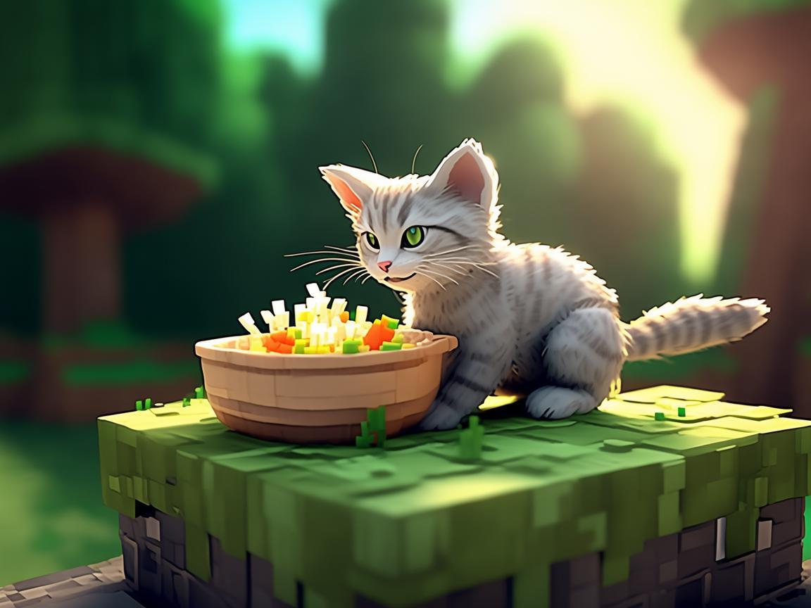我的世界手游里猫吃什么呢？